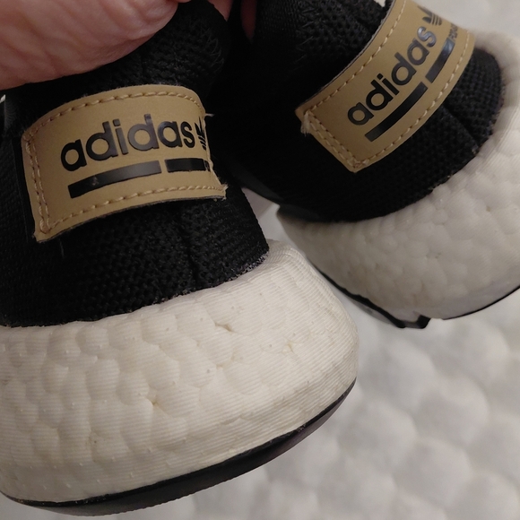 Adidas Black and White Sneakers - Picture 7 of 11